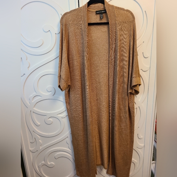 Love and Legend Long Open Front Cardigan 2X - Picture 1 of 9